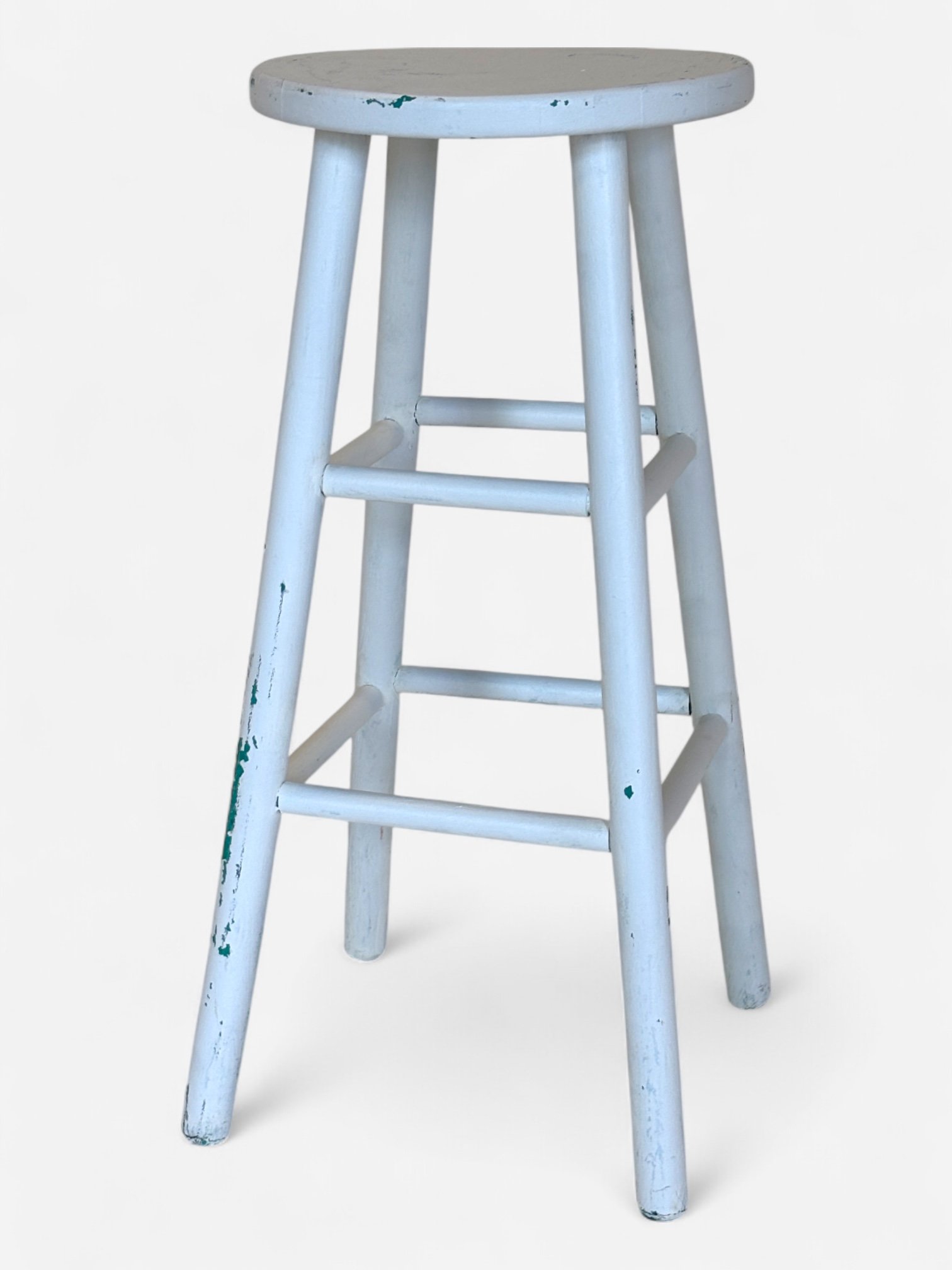 PAINTABLE TALL STOOL #3