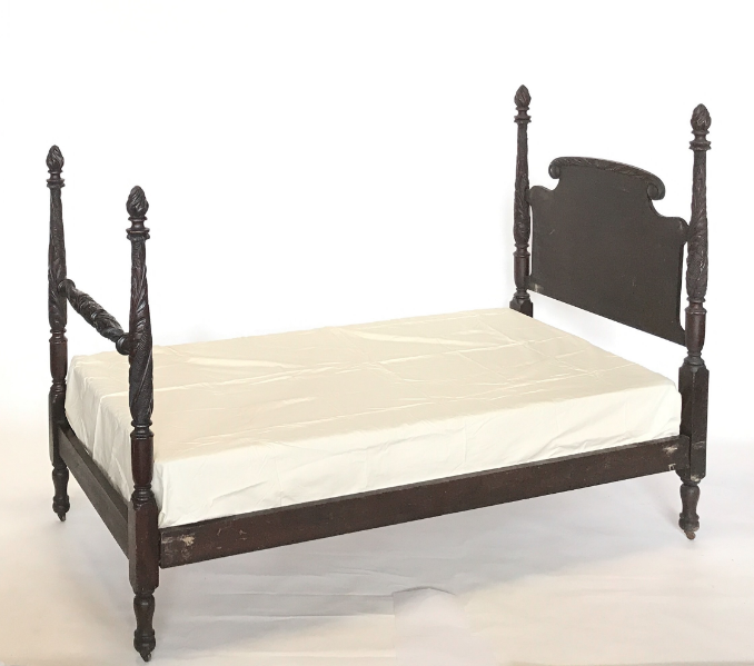 Antique Wooden Bed Frame Twin Hook, Antique Wood Twin Bed