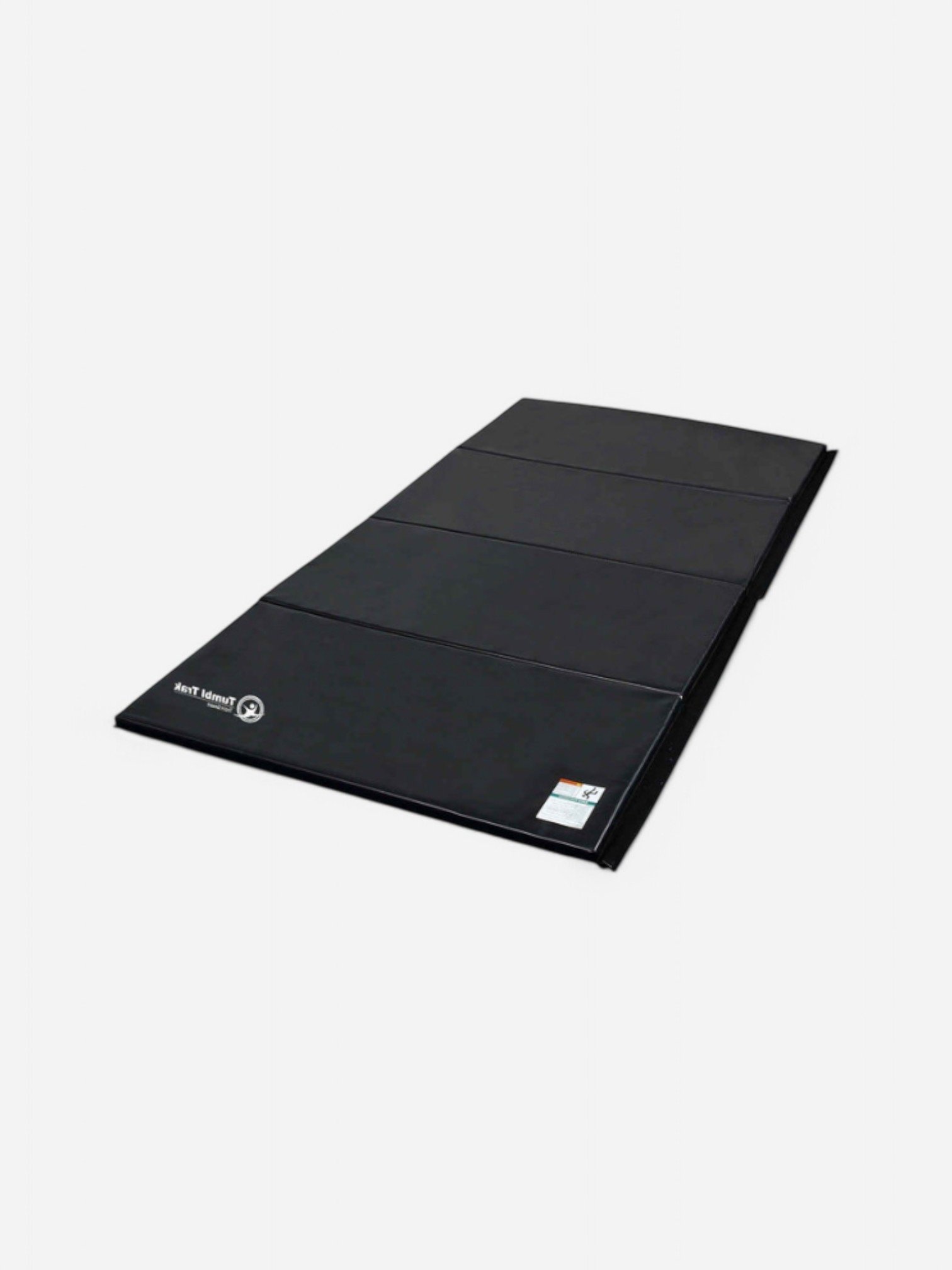 BLACK VINYL FOLDING GYM MAT (4' x 8')