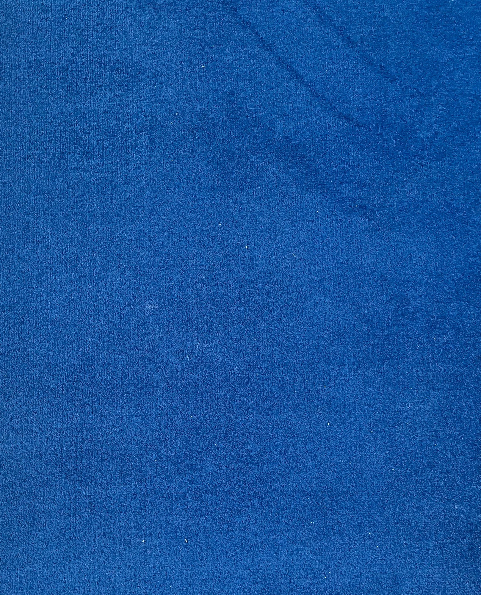 NAVY BLUE LOW PILE WALL TO WALL CARPET (12'3" x 12'3")