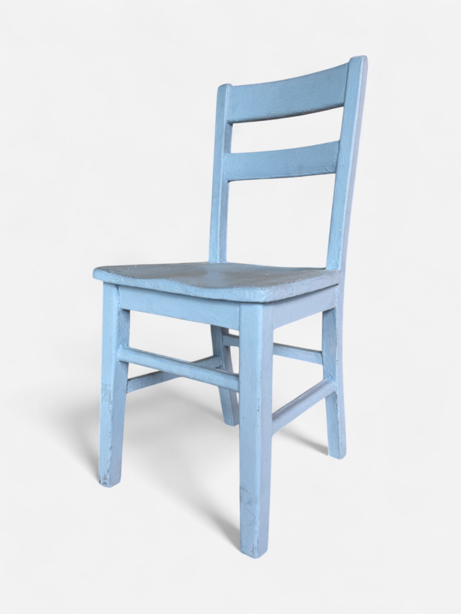 PAINTABLE LADDER BACK CHAIR