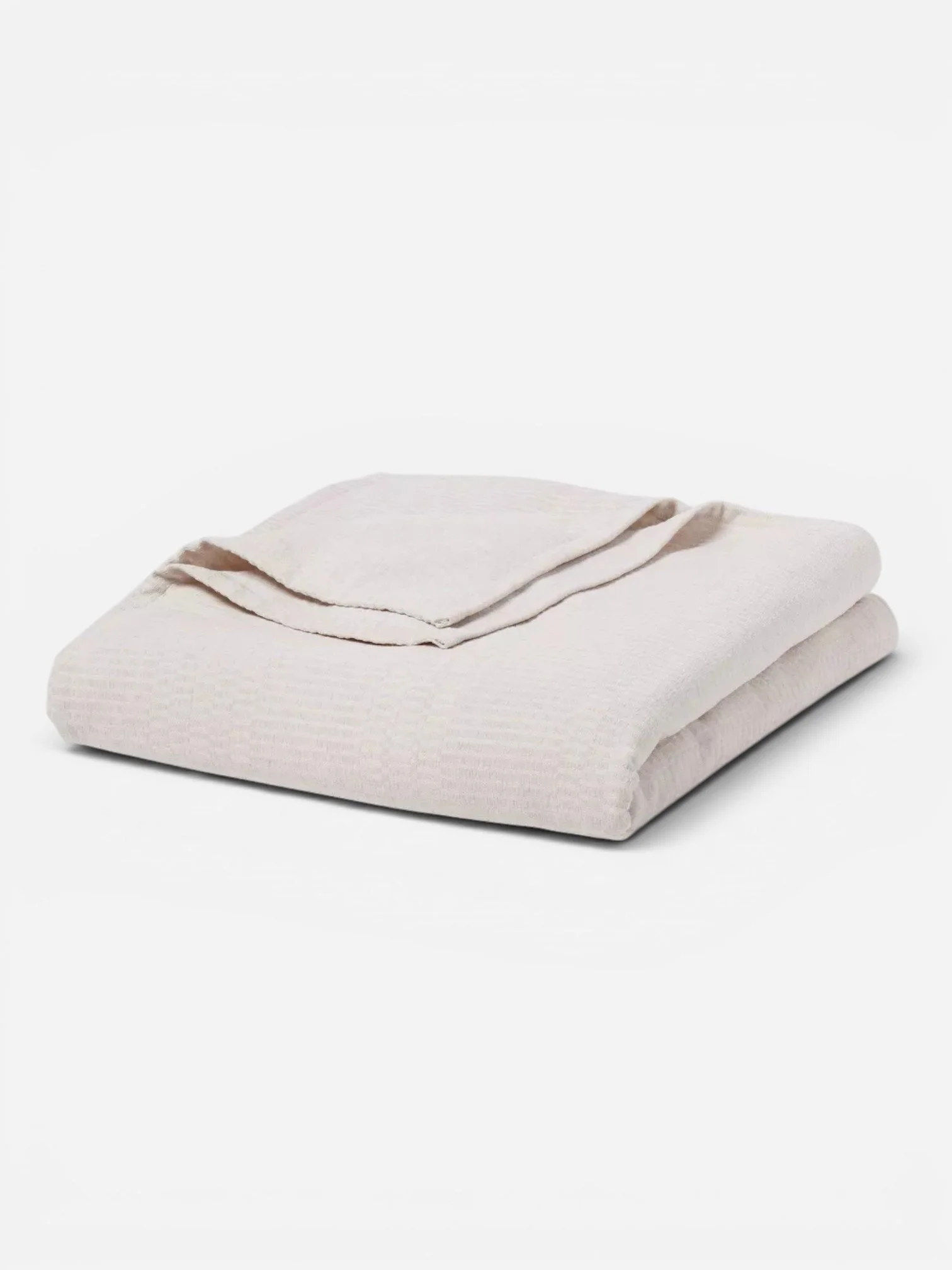 KING-SIZED GRAY CHENILLE JACQUARD BEDSPREAD
