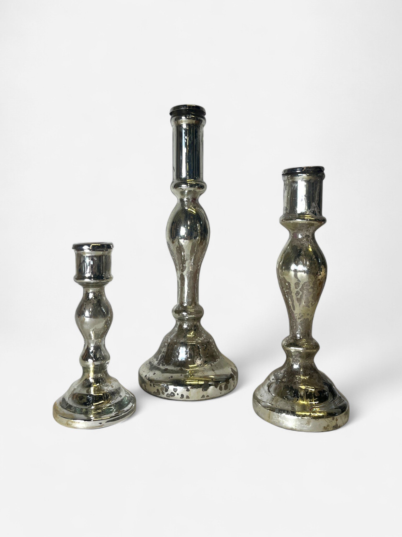 MERCURY CANDLEHOLDERS