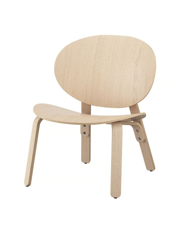 STAINED OAK CHAIR