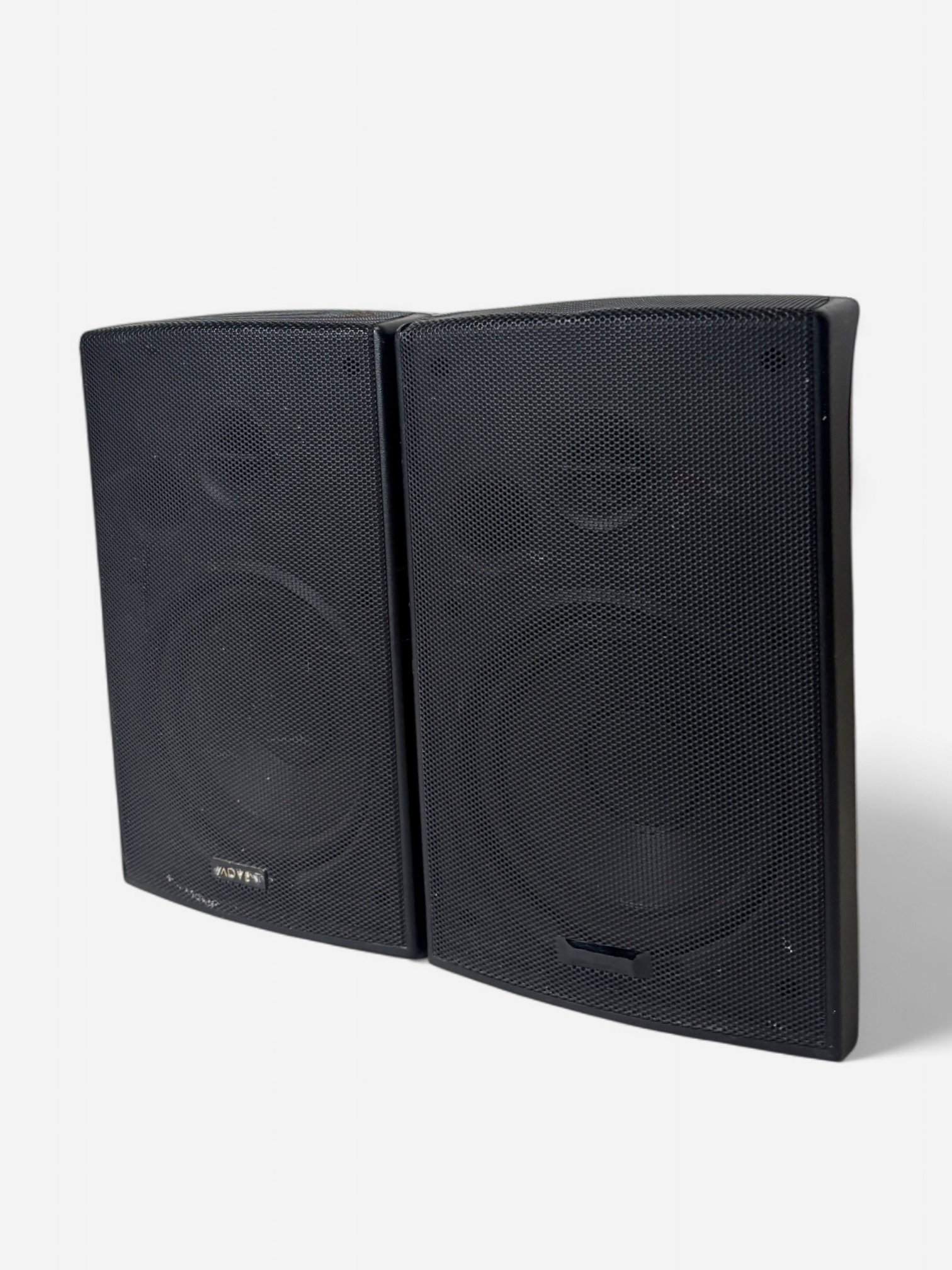 PAIR BLACK BOOKSHELF SPEAKERS