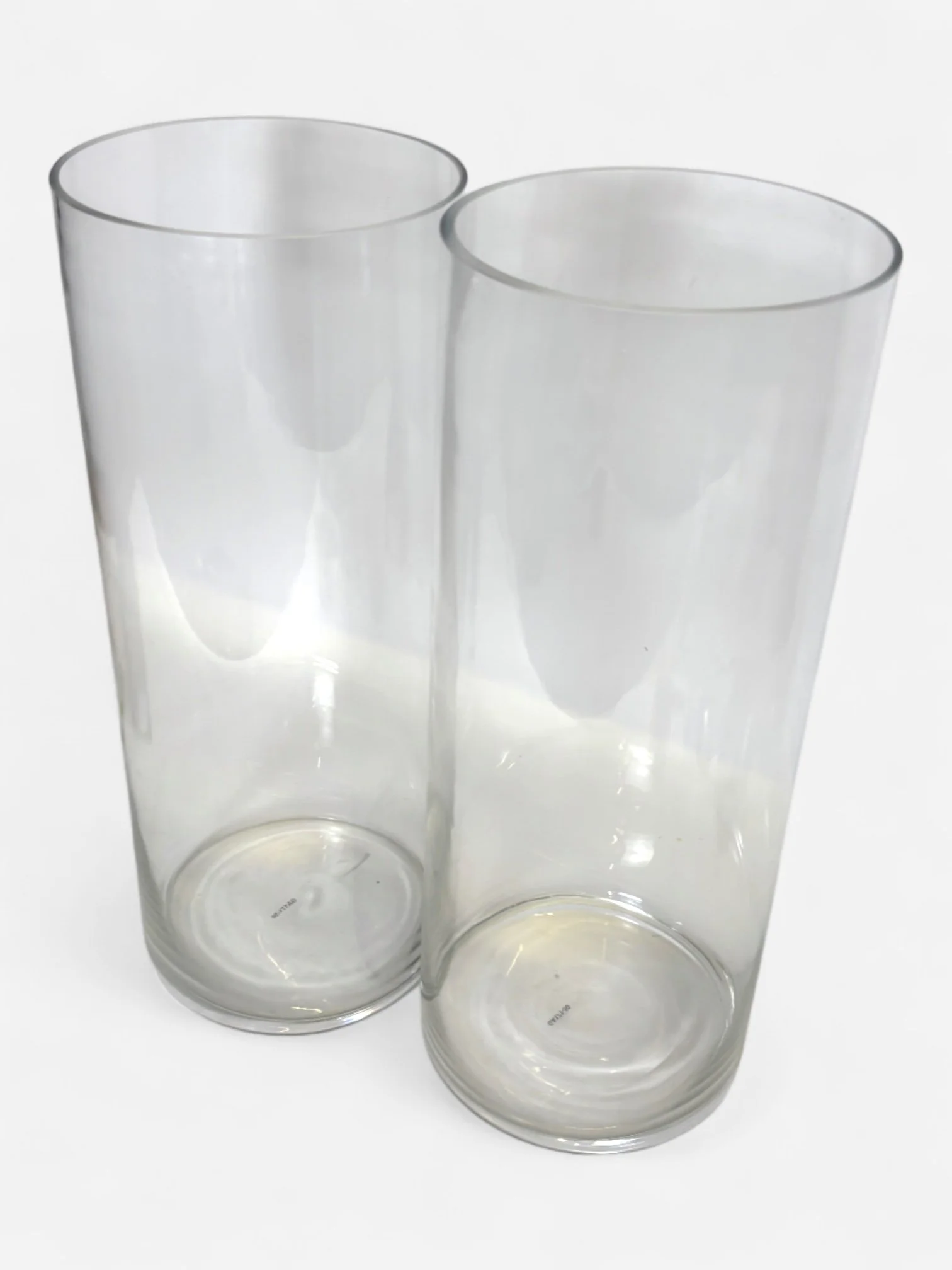 LARGE GLASS VASES