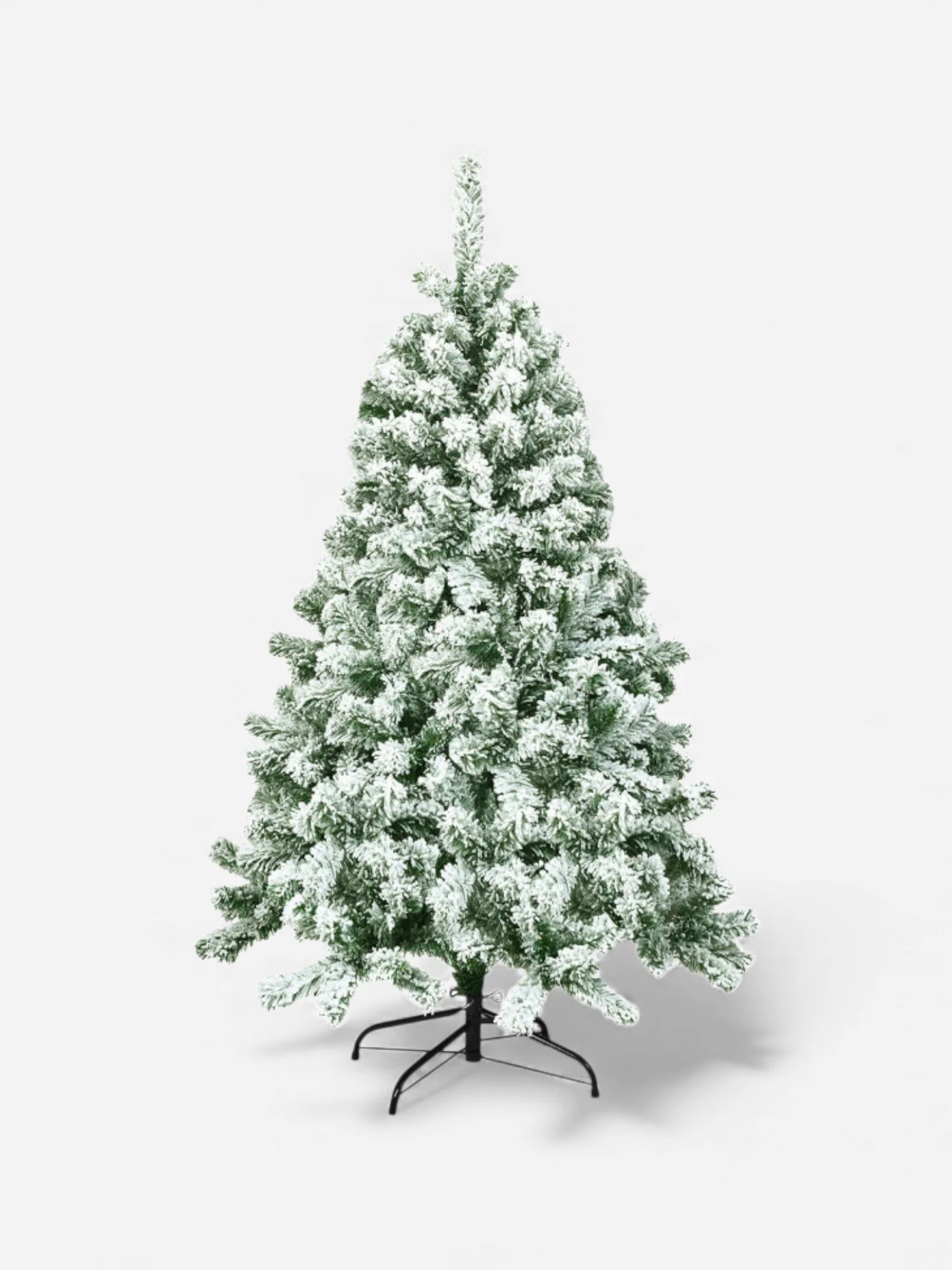 4'6" SNOWY LIGHT UP CHRISTMAS TREE