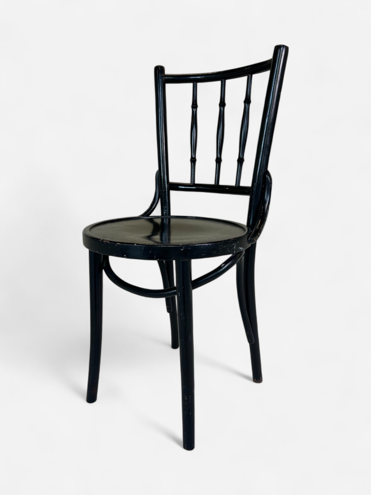 BLACK VINTAGE CAFE BENTWOOD CHAIR