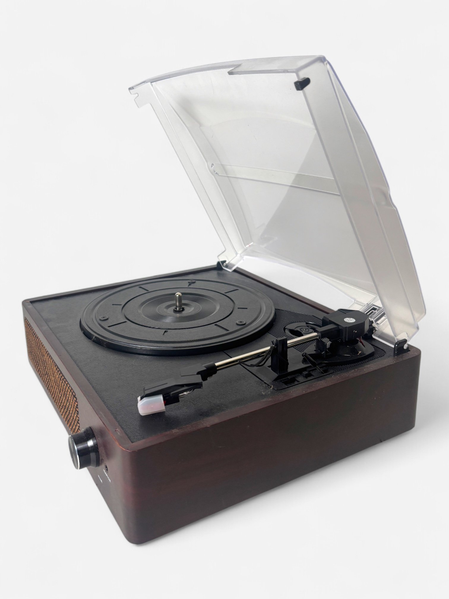 BROWN RETRO MERSOCO VINYL PLAYER