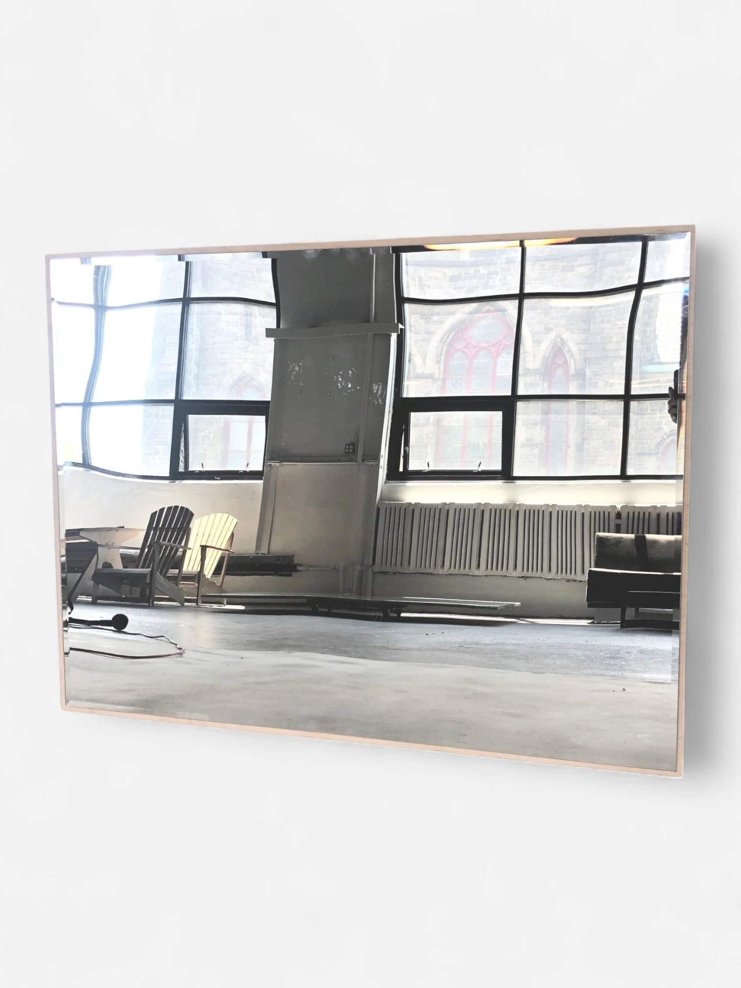 MIRROR ON PLYWOOD