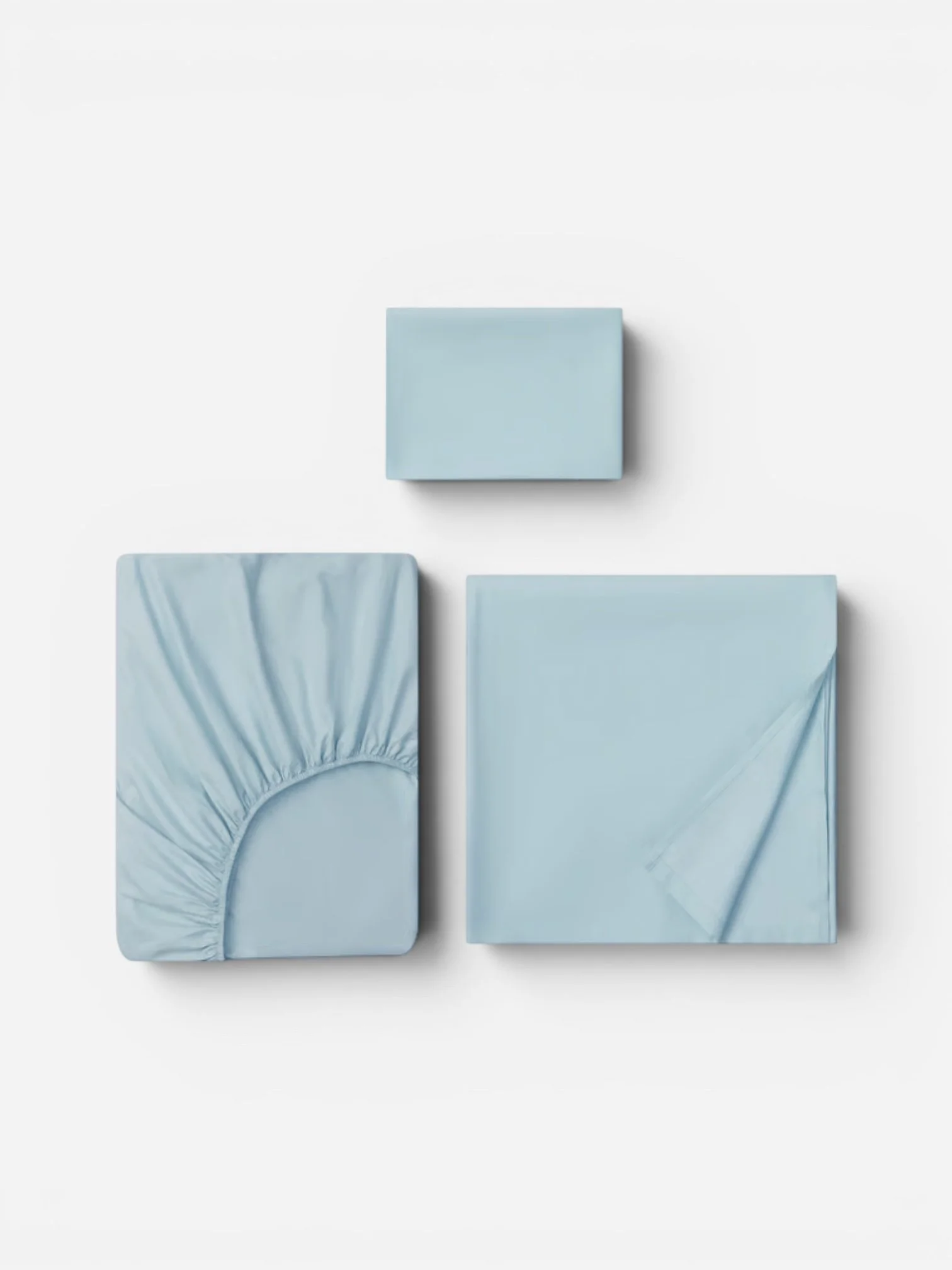LIGHT BLUE SHEET SET - TWIN