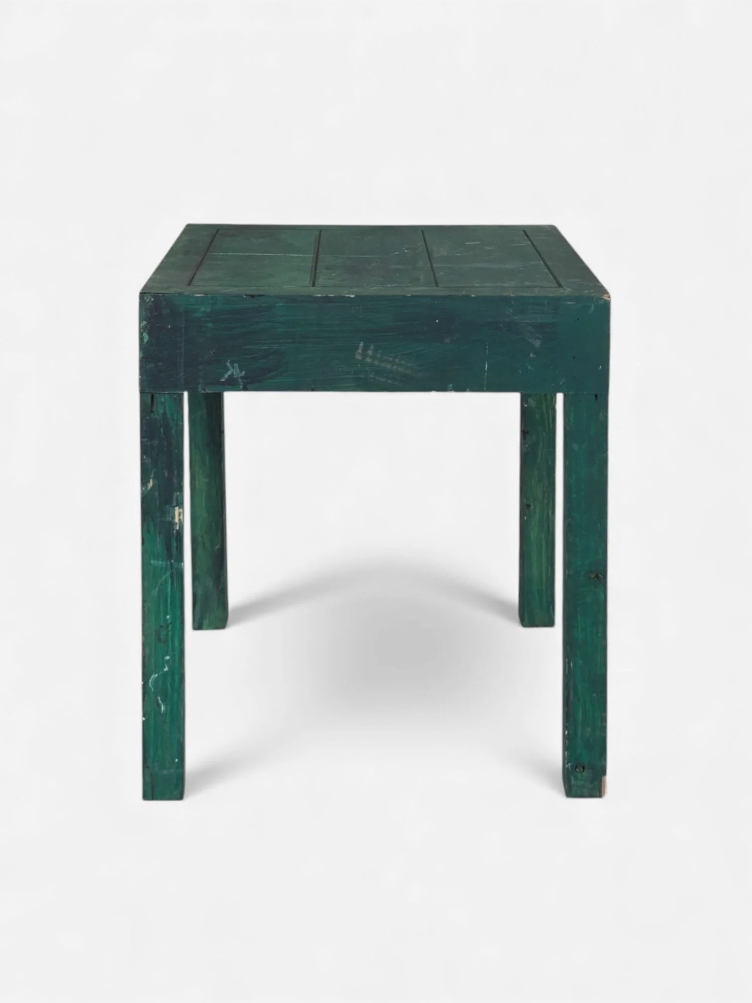 GREEN SQUARE SIDE TABLE