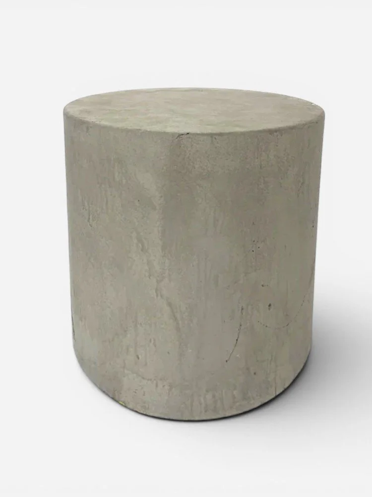 FAUX STONE CYLINDER PEDESTAL (24” x 24”)