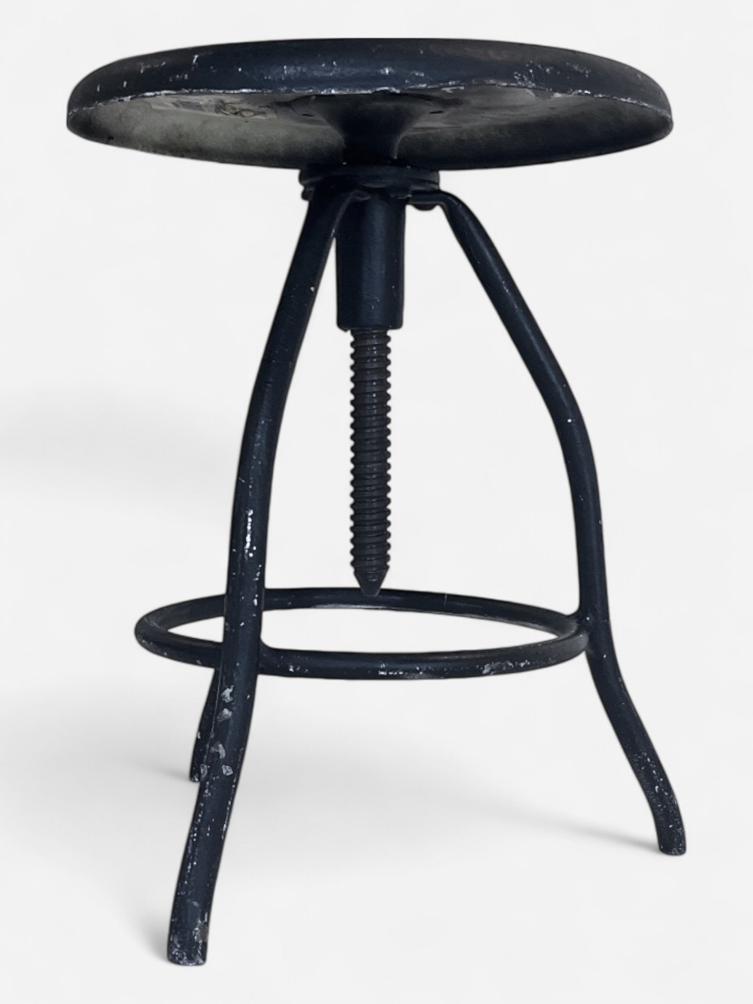 PAINTABLE ADJUSTABLE METAL STOOL