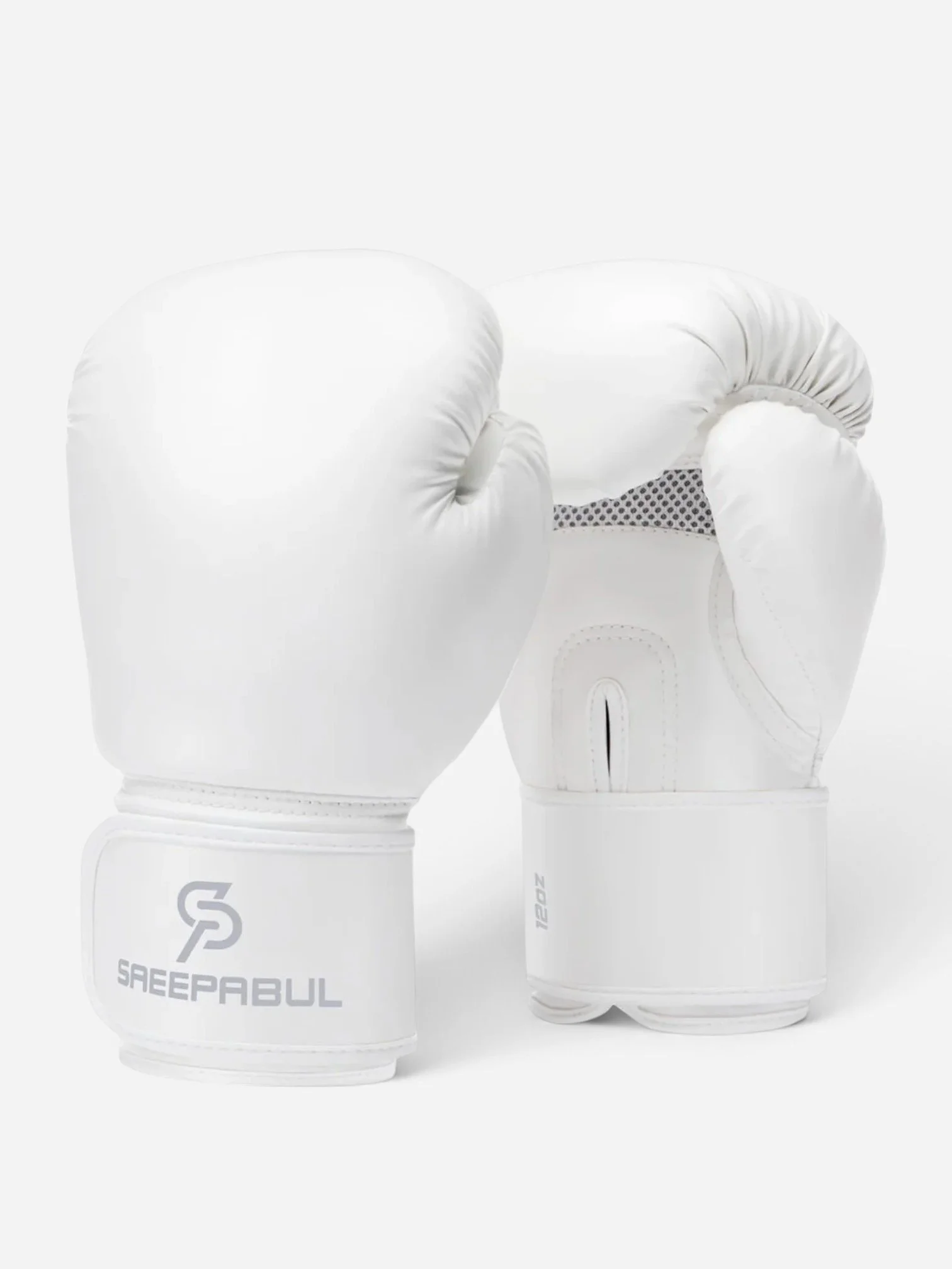 WHITE BOXING GLOVES
