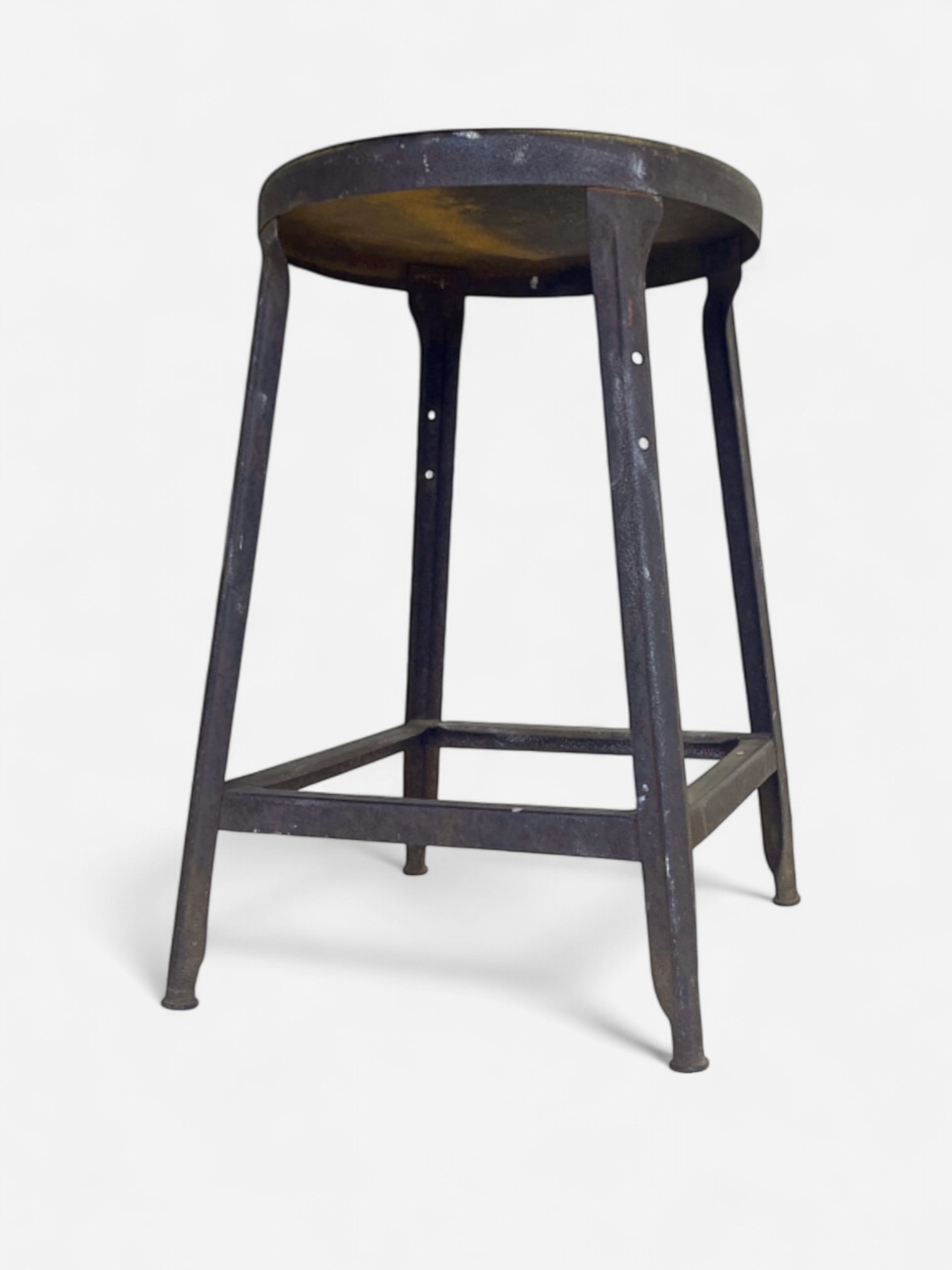 INDUSTRIAL METAL WORK STOOL