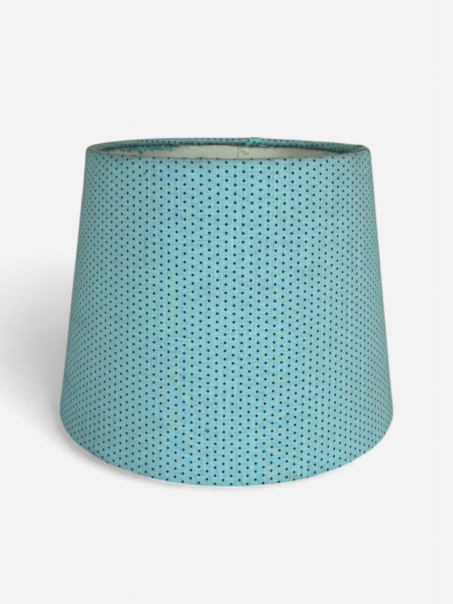 BLUE POLKADOT LAMPSHADE