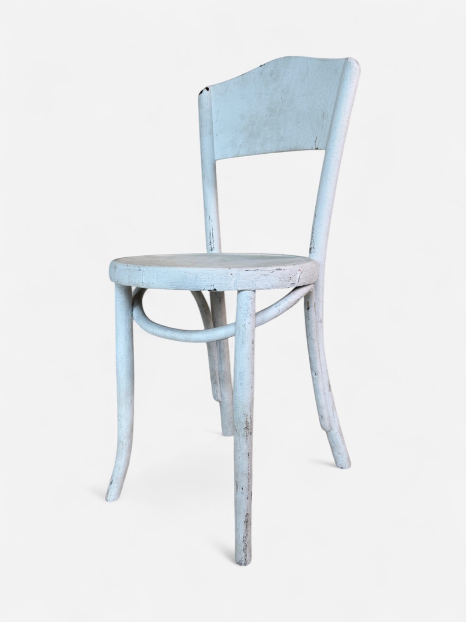 PAINTABLE VENEER BACK BENTWOOD CHAIR