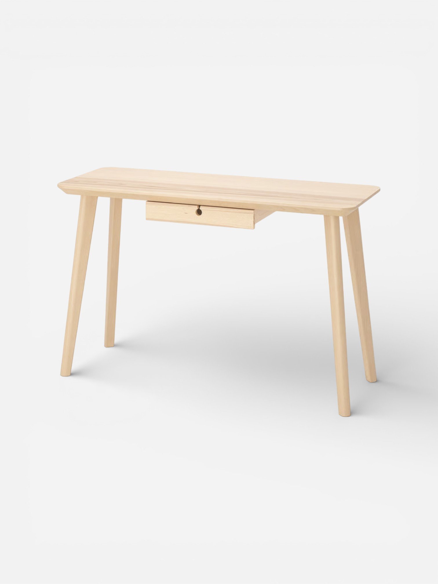 LIGHT WOOD DESK WITH ASH VENEER