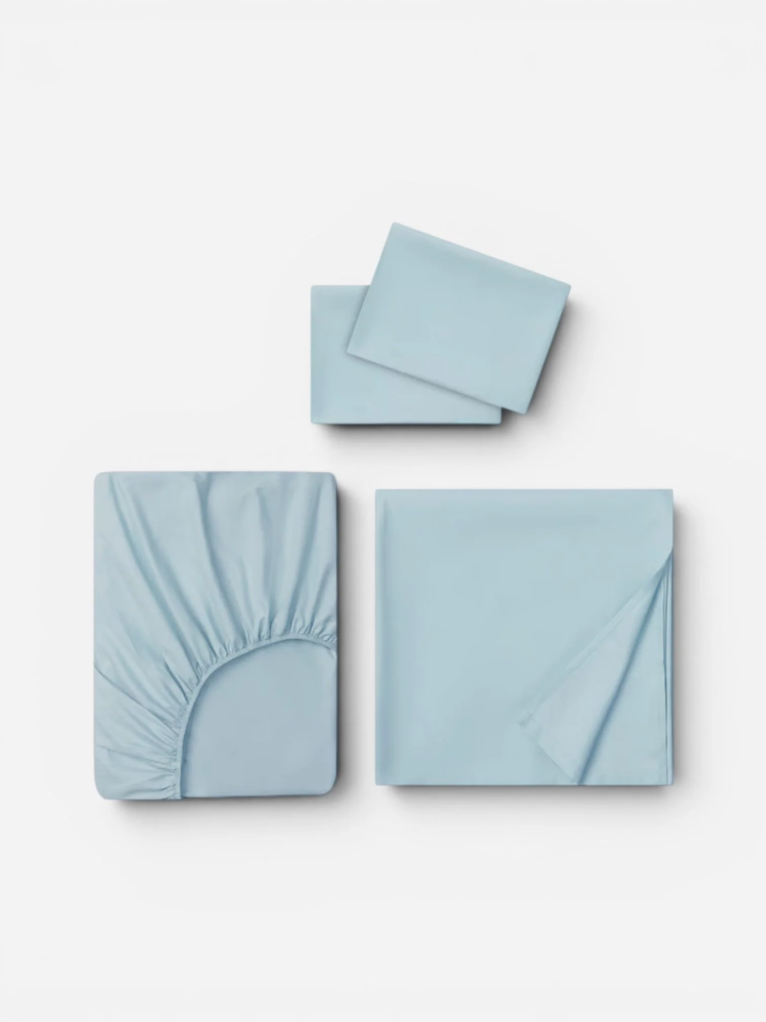 LIGHT BLUE SHEET SET - FULL