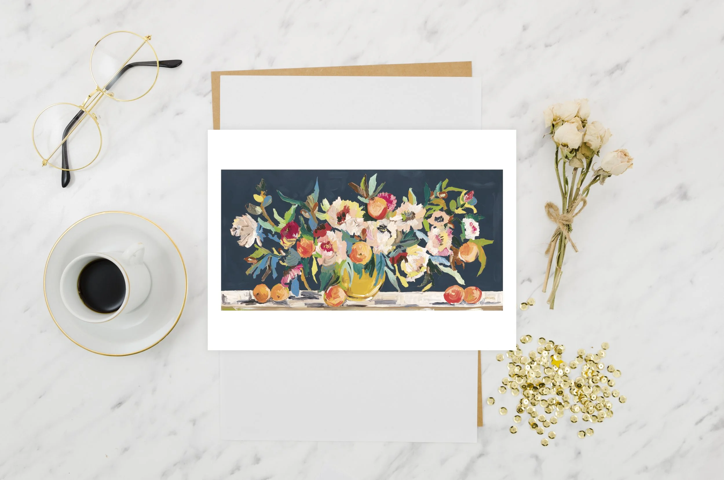 Homestead Orchard Greeting Card