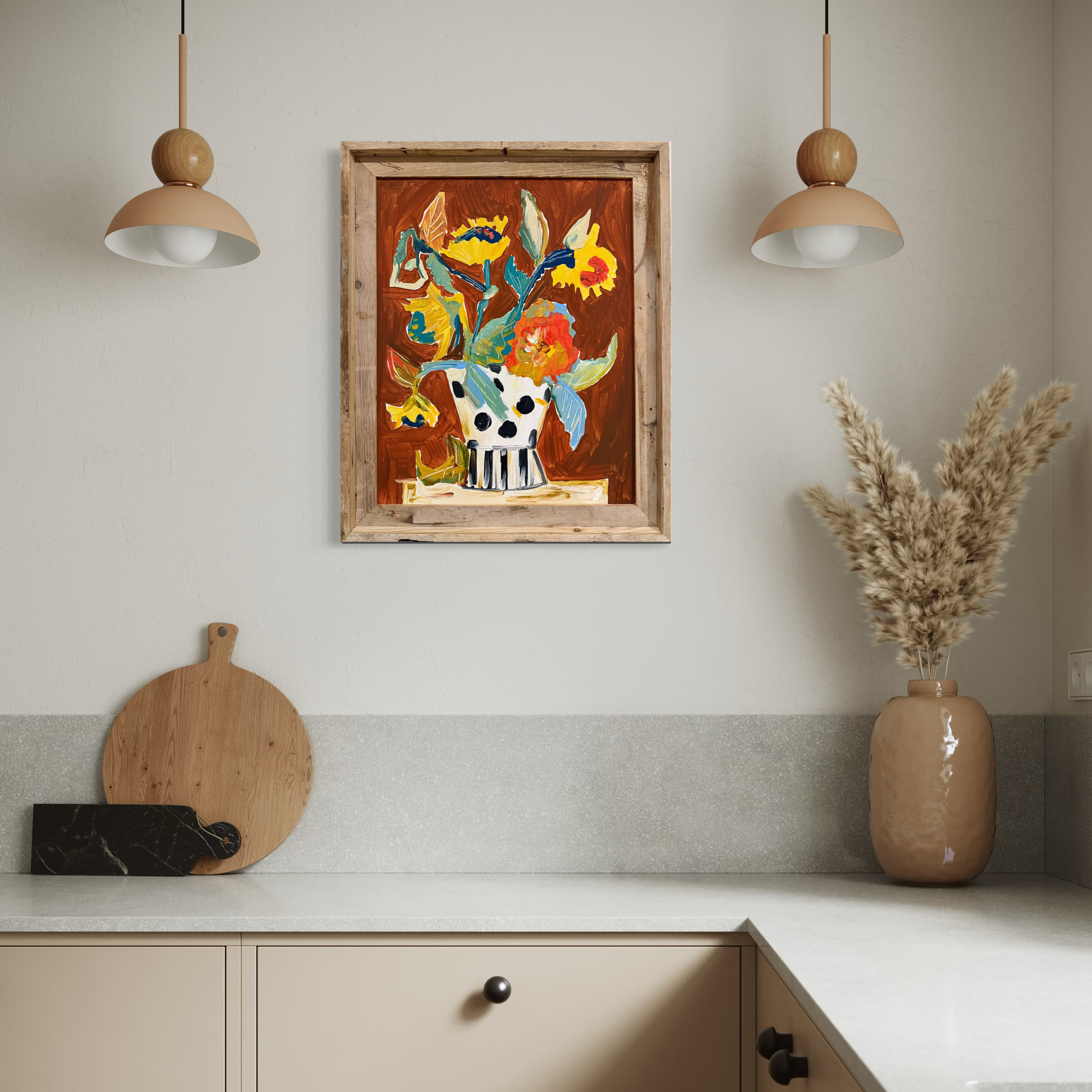 Dancing in Burnt Sienna