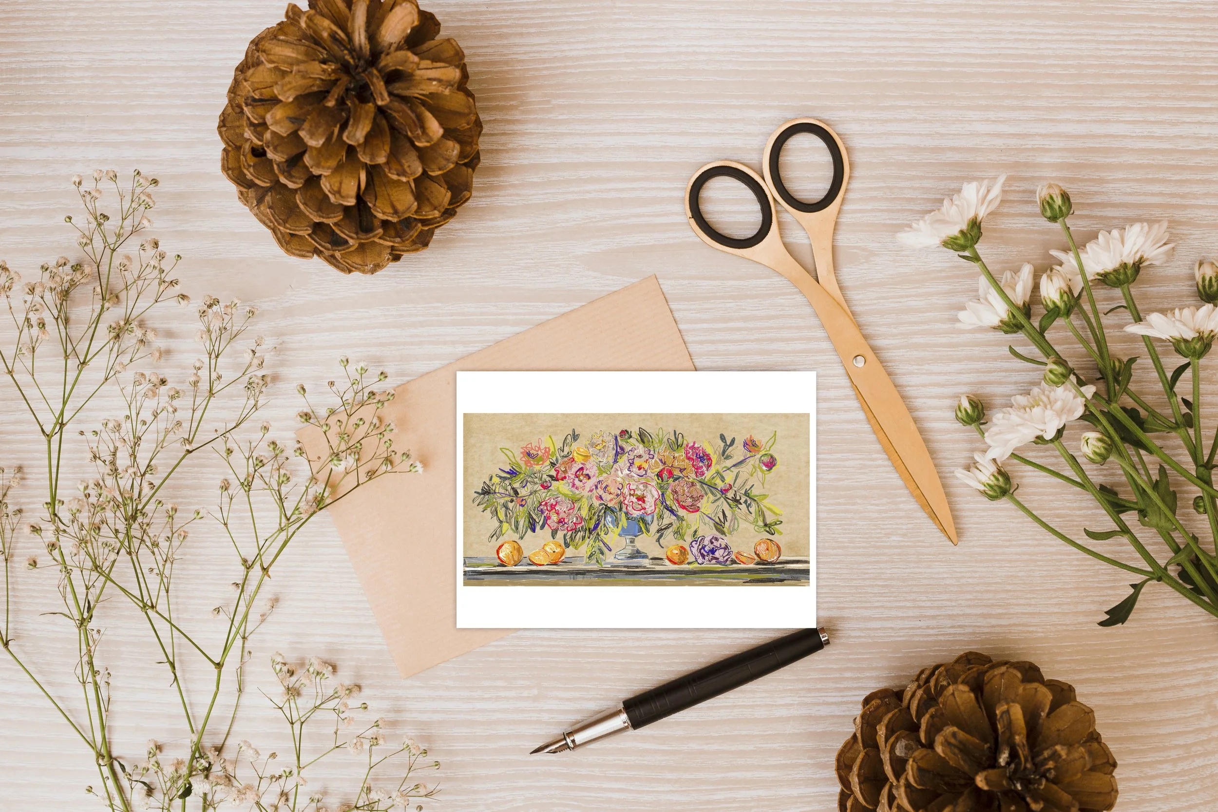 Overflow Greeting Card