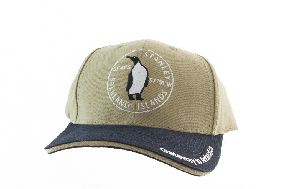 Stanley Penguin Baseball Cap Tan & Navy Blue