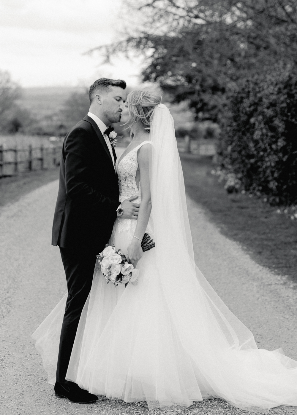 bride & groom portrait