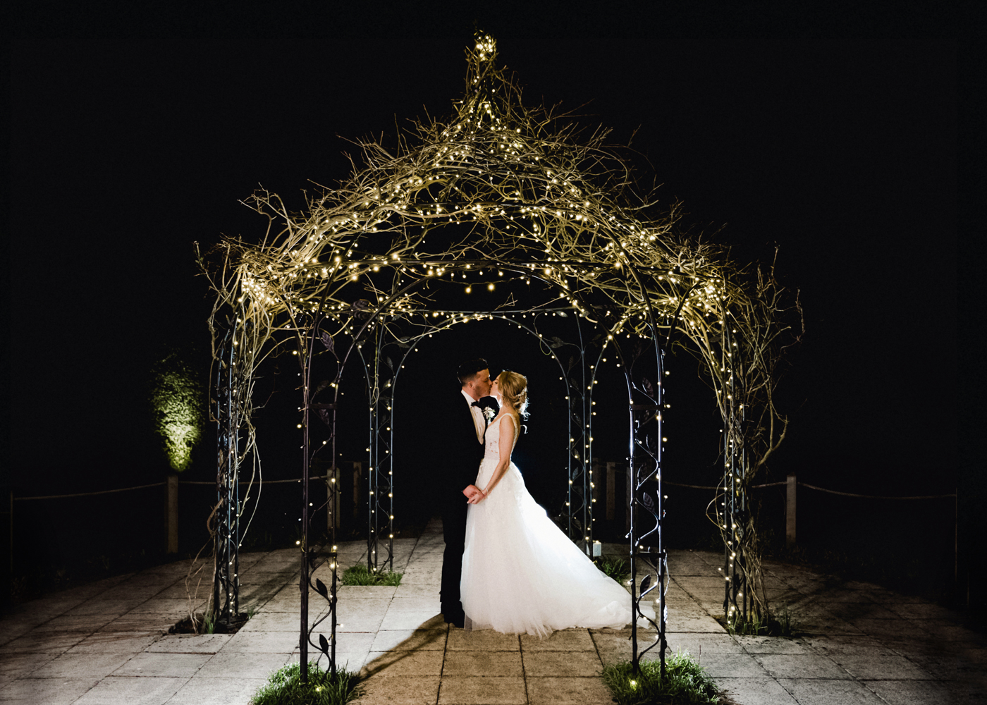 night portrait at Gayne's Park, in Essex