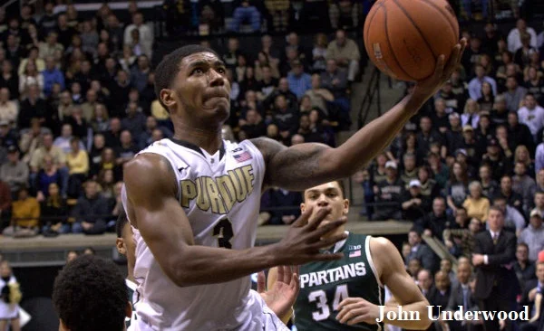 Spartans make it rain, beat Boilers 94-79