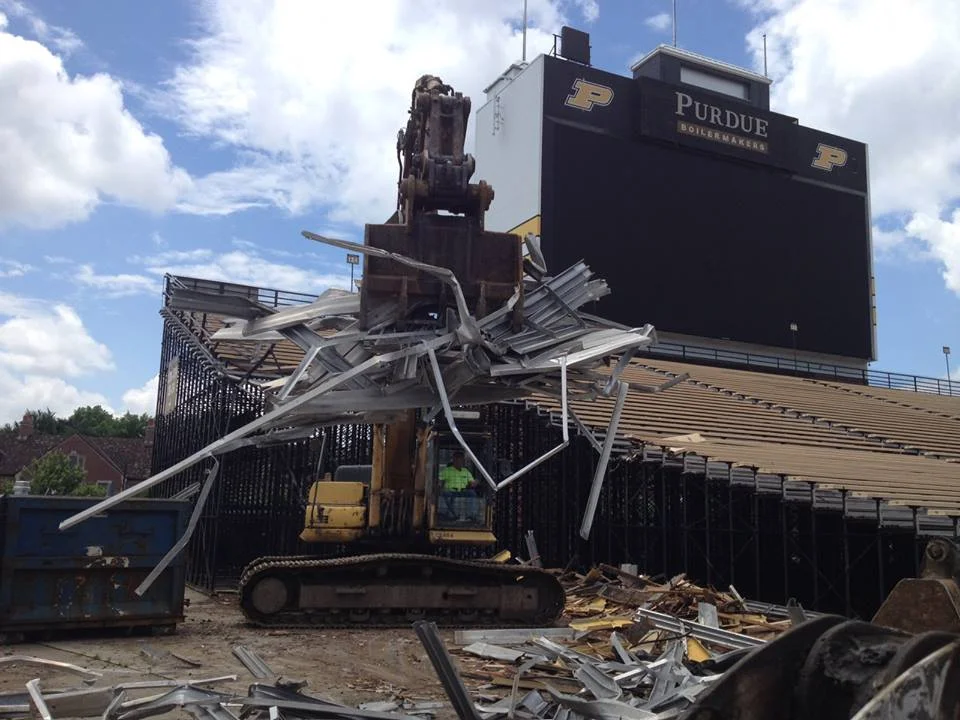 Purdue Elects To Drop Football; Ross-Ade To Be Torn Down Immediately
