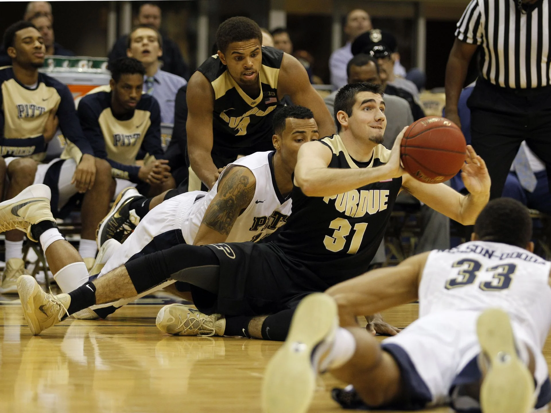 WE WERE THERE: Purdue at Pittsburgh, AJ is a grown man