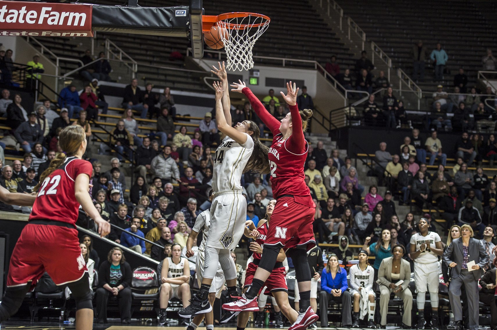McBryde probably got fouled by Shepard here, too. Images courtesy Purdue Sports