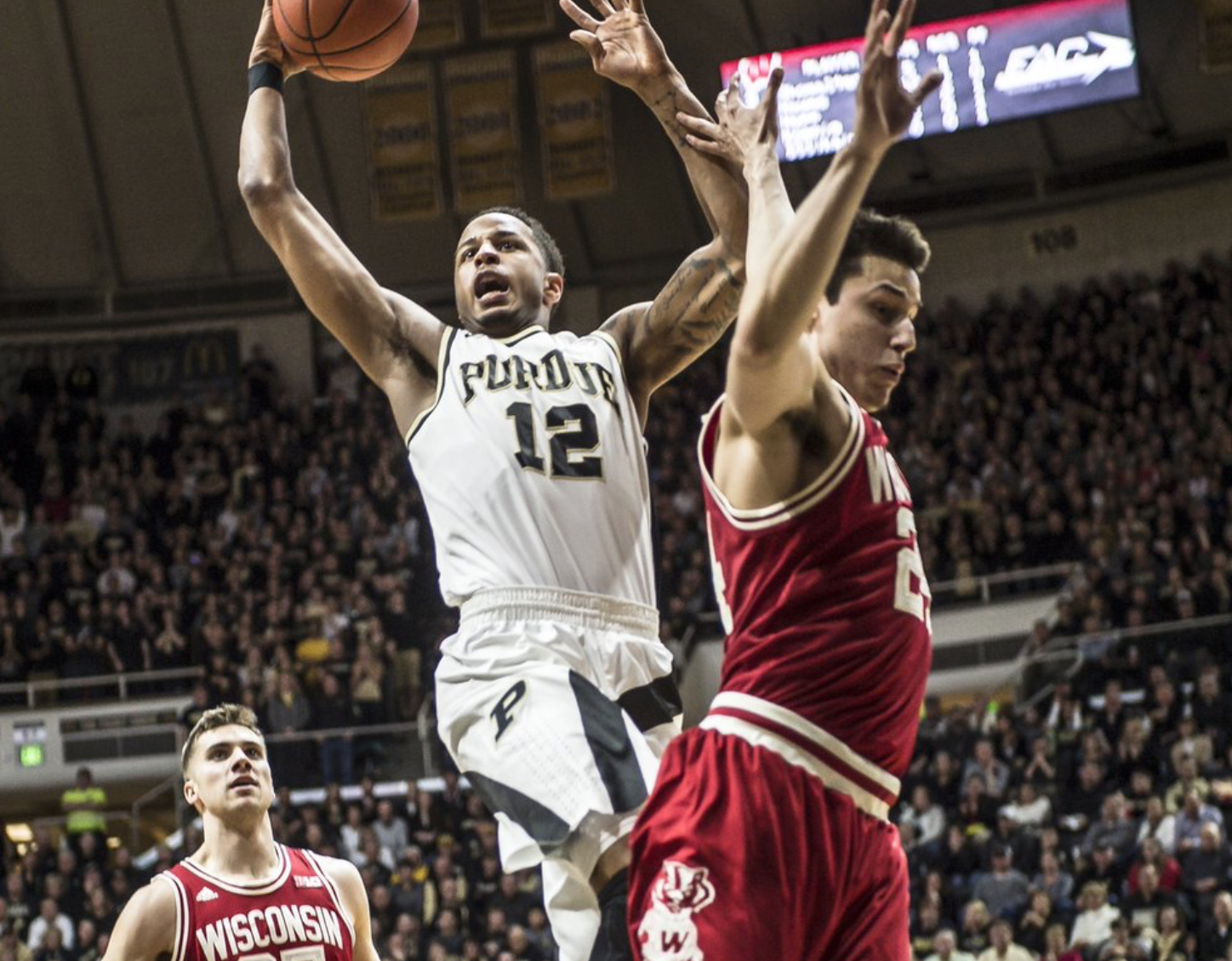 Senior Night Success: Purdue 91 Wisconsin 80