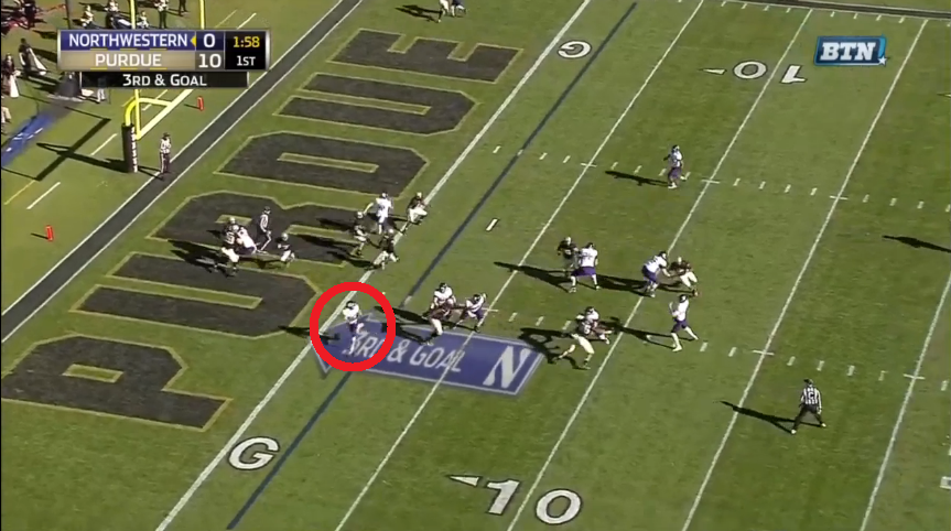 Could have been a miscommunication, someone could have been confused as to who covers Carr on the other side, no big deal, mistakes happen.