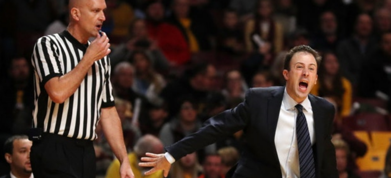 Whiny Pitino earns a 'T' (complaint was unwarranted)