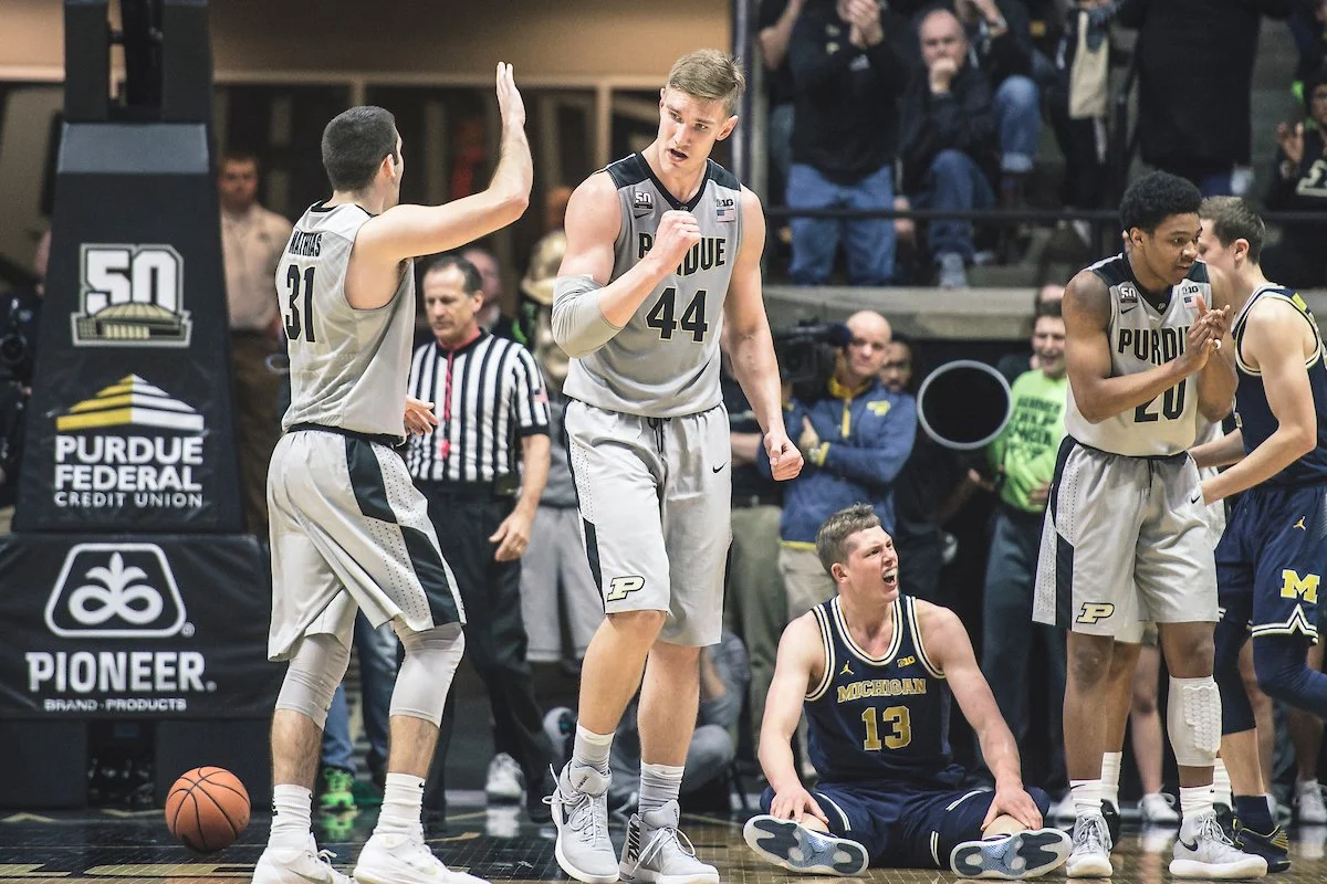 Haas & The Edwards’ Lead Purdue to 16th Straight Win, Beating Michigan 92-88