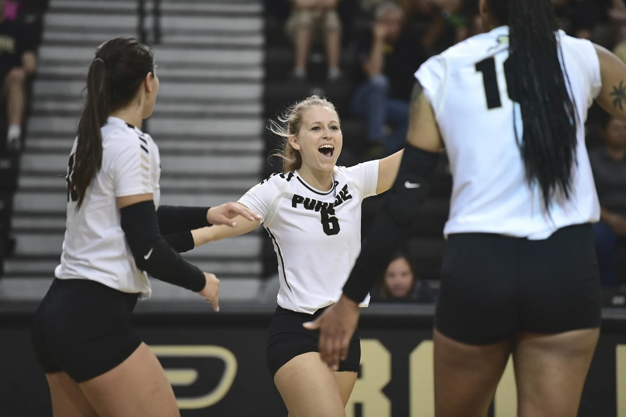 VB Splits Michigan Trip, Falls To 7th In Big Tenteen Action