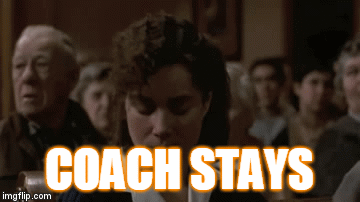 Image result for hoosiers coach stays gif