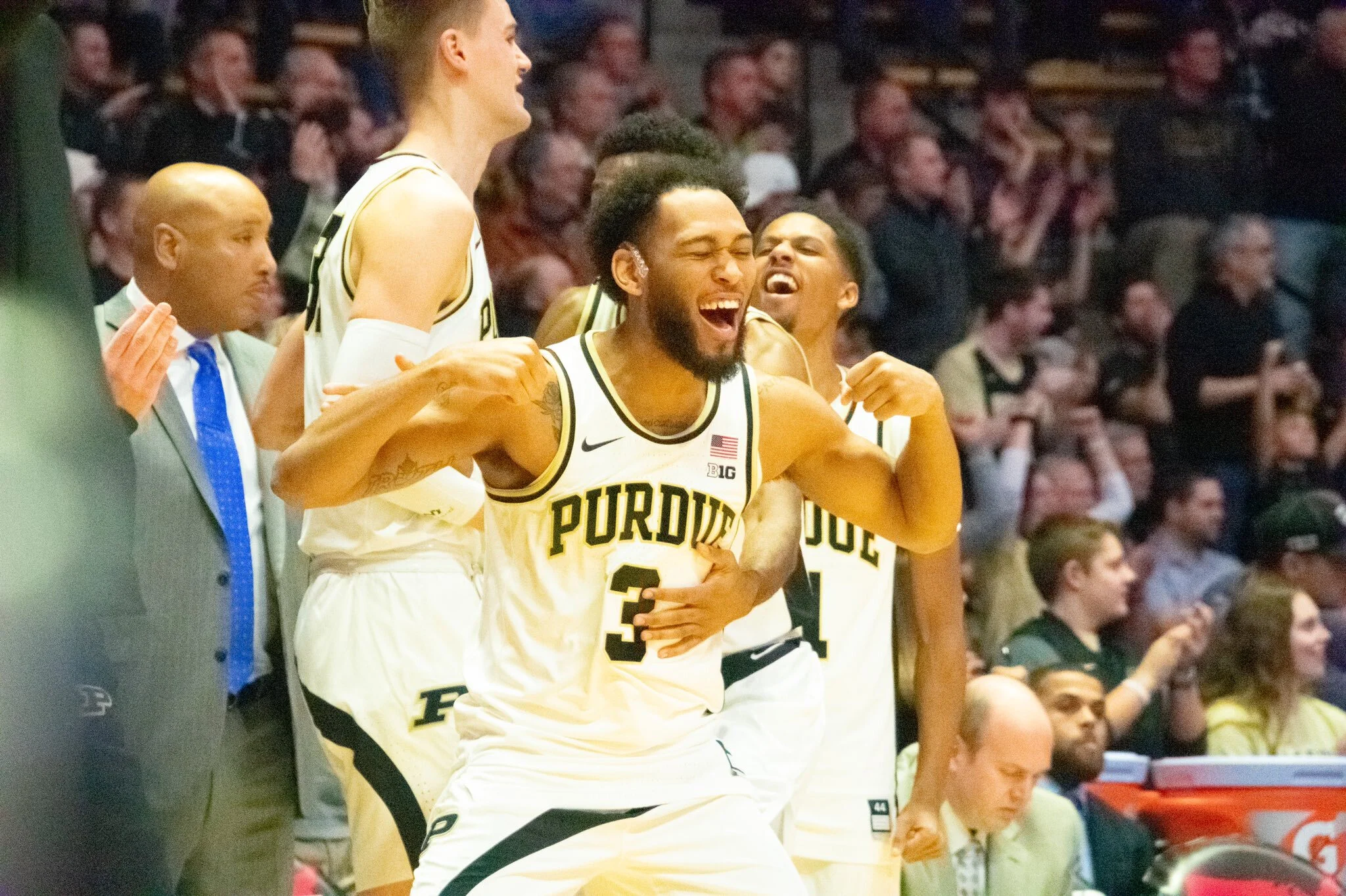 Mackey Magic Overwhelms Iowa, 104-68