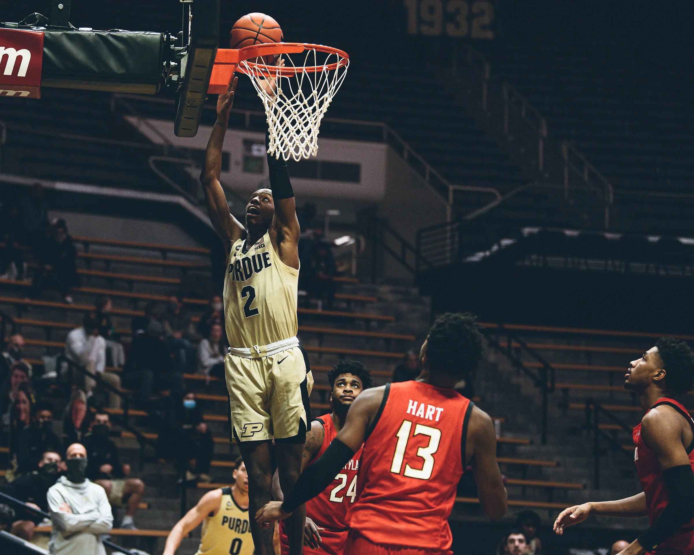 Old Gold and Black Christmas: Boilers Hold On, Top Maryland 73-70