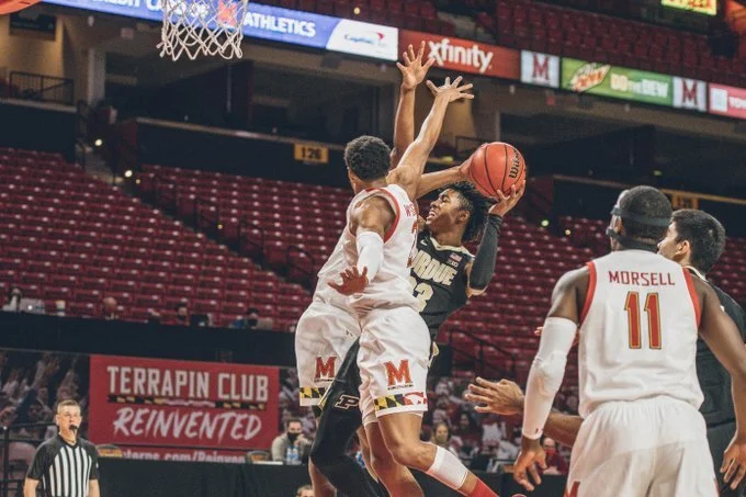 Purdue Loses Late at Maryland 61-60
