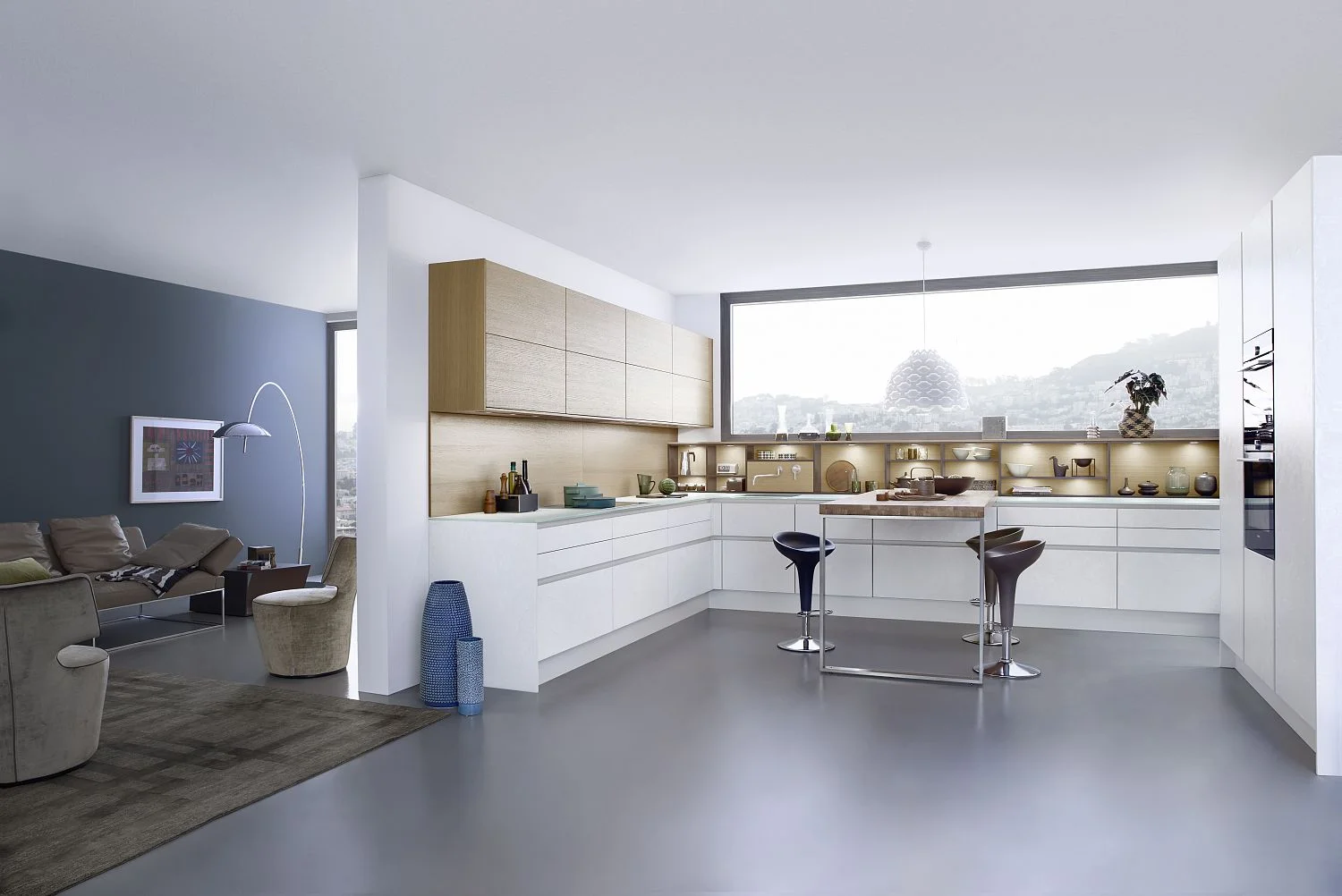 Contour Kitchens Cheltenham - Living kitchen