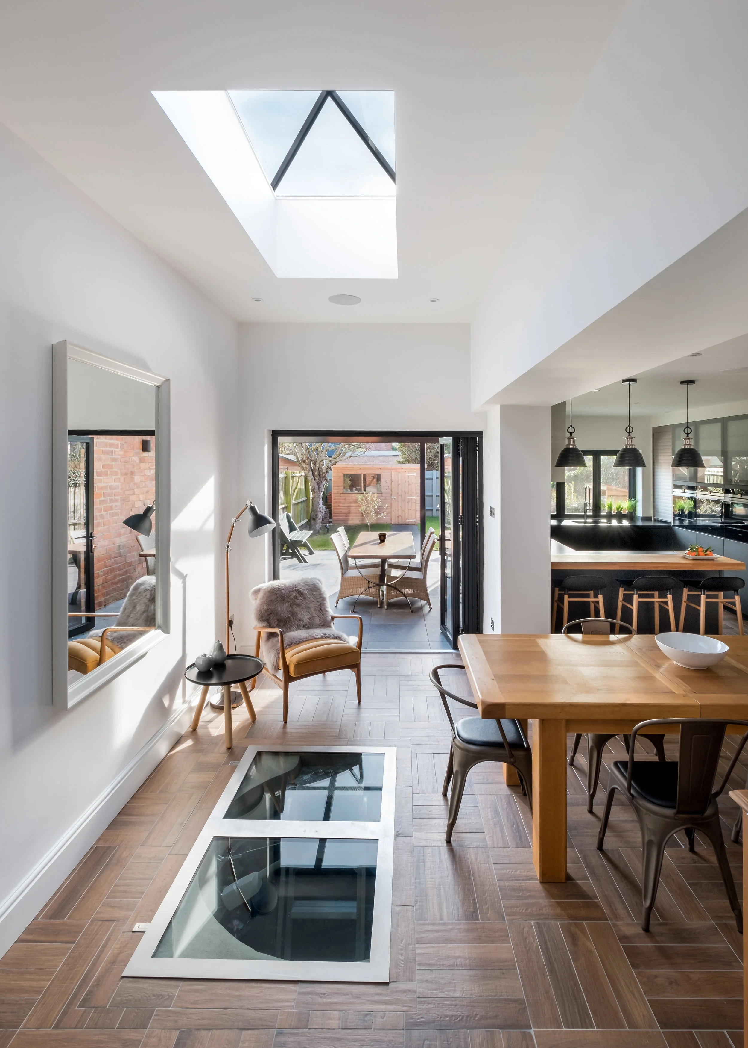 Grey & White kitchen