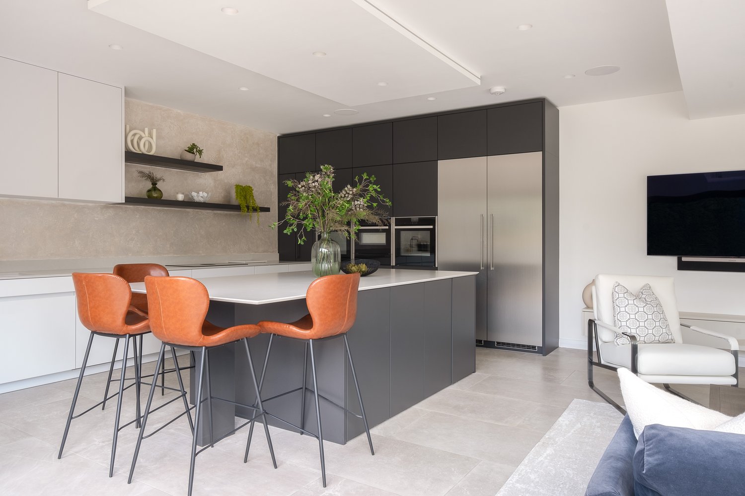 Open plan kitchen living in Cheltenham