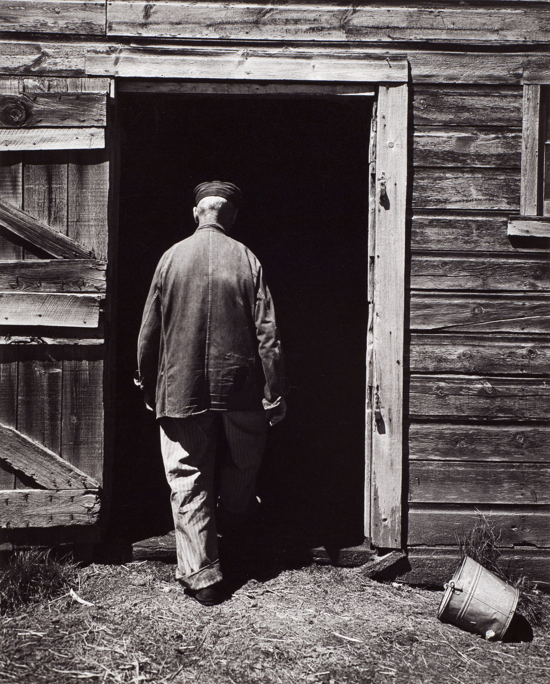 Wright Morris Uncle Harry Entering the Barn.jpg