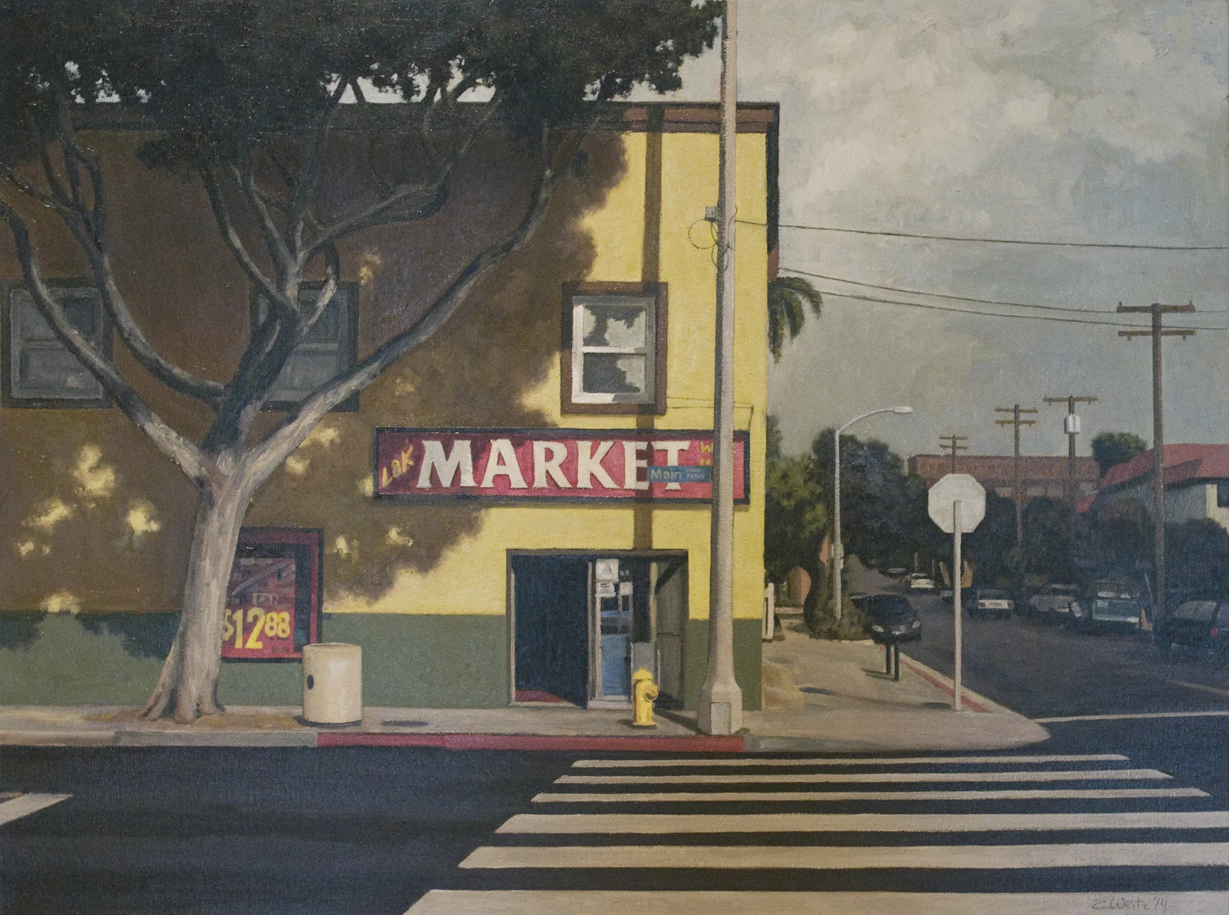 Edwin Carter Weitz - Corner Market, 2014 Omaha, NE