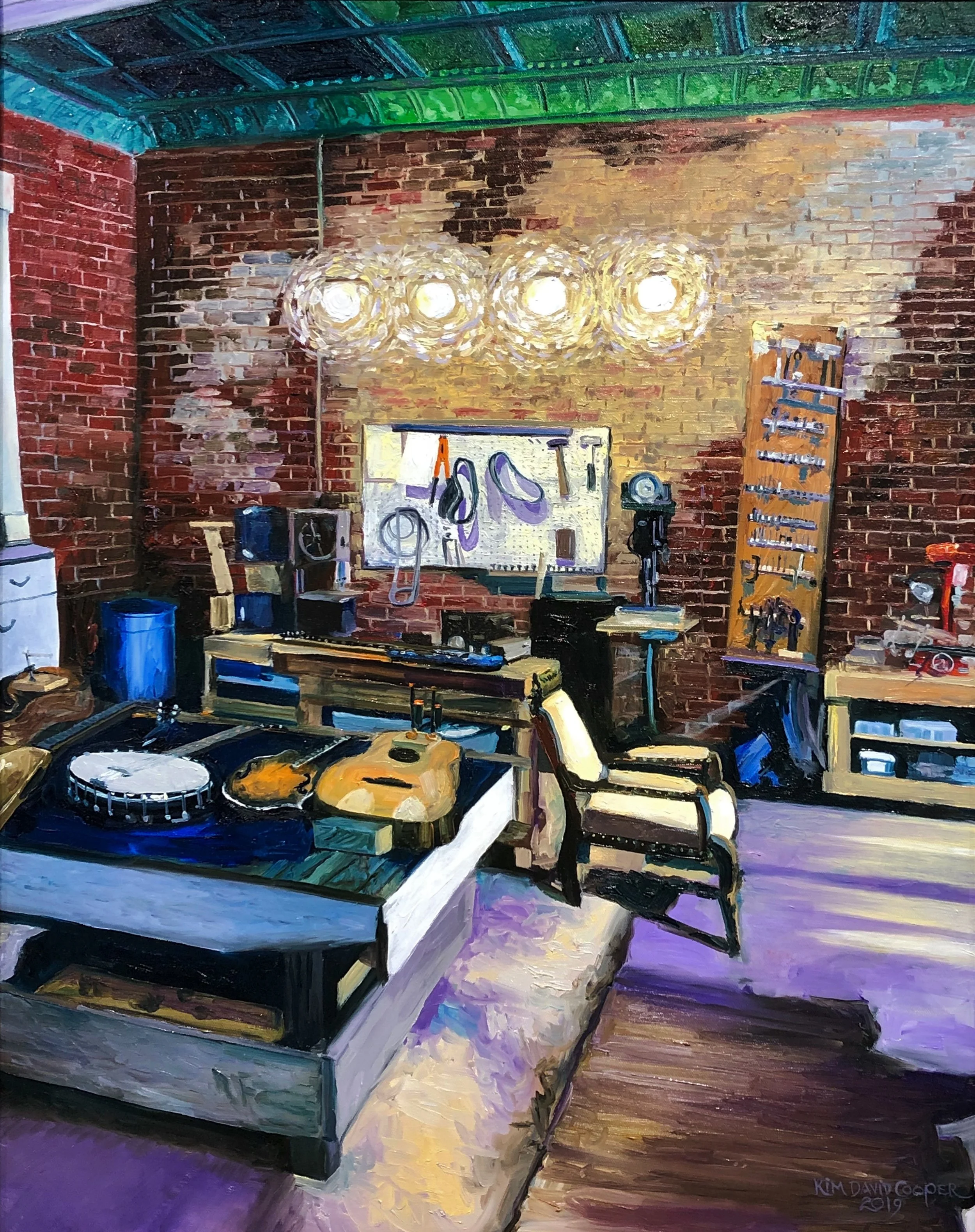 Kim David Cooper - The Throne Room , 2019 Ashland, NE