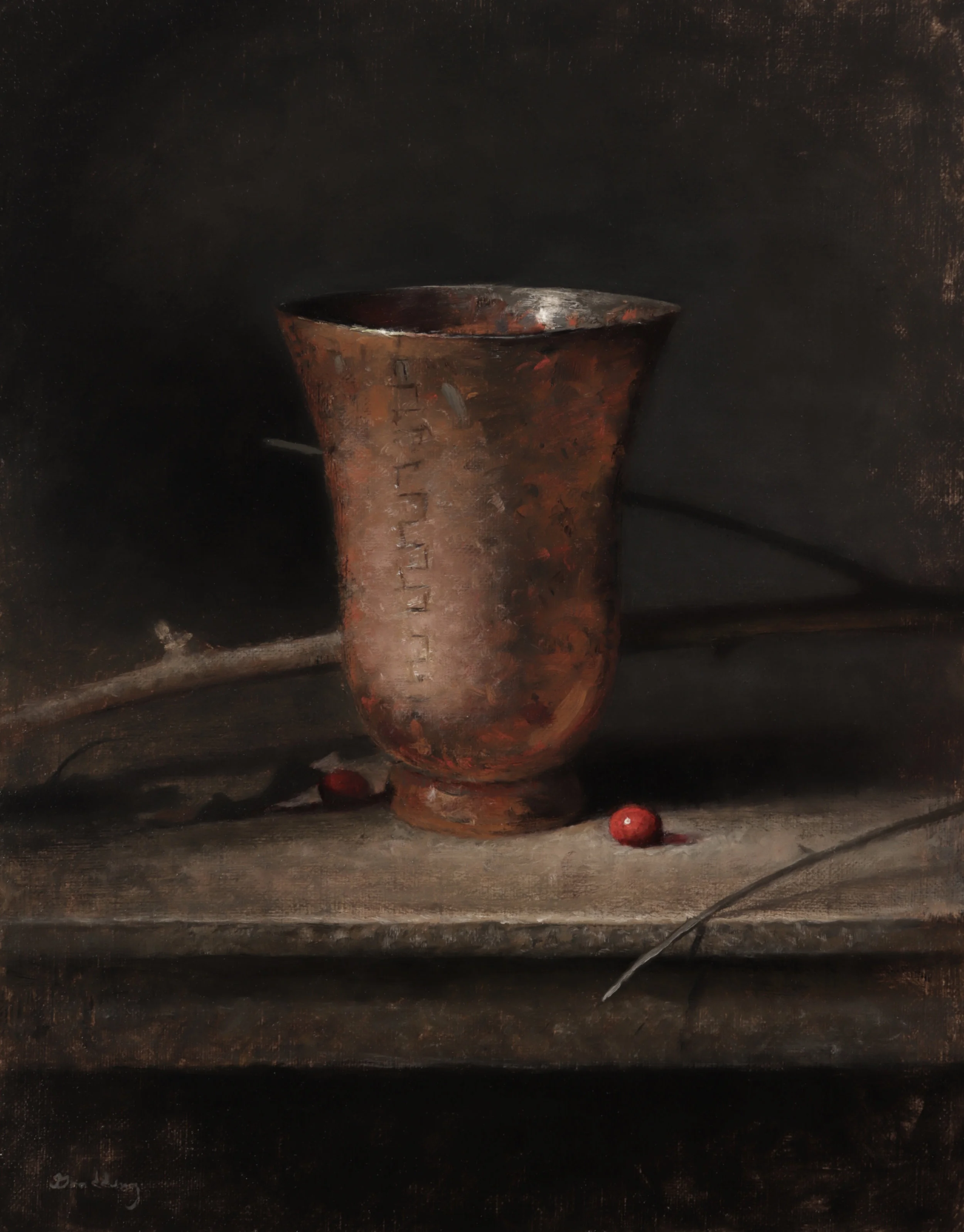 Jeremy Goodding - Copper and Cranberries, 2018 Lincoln, NE